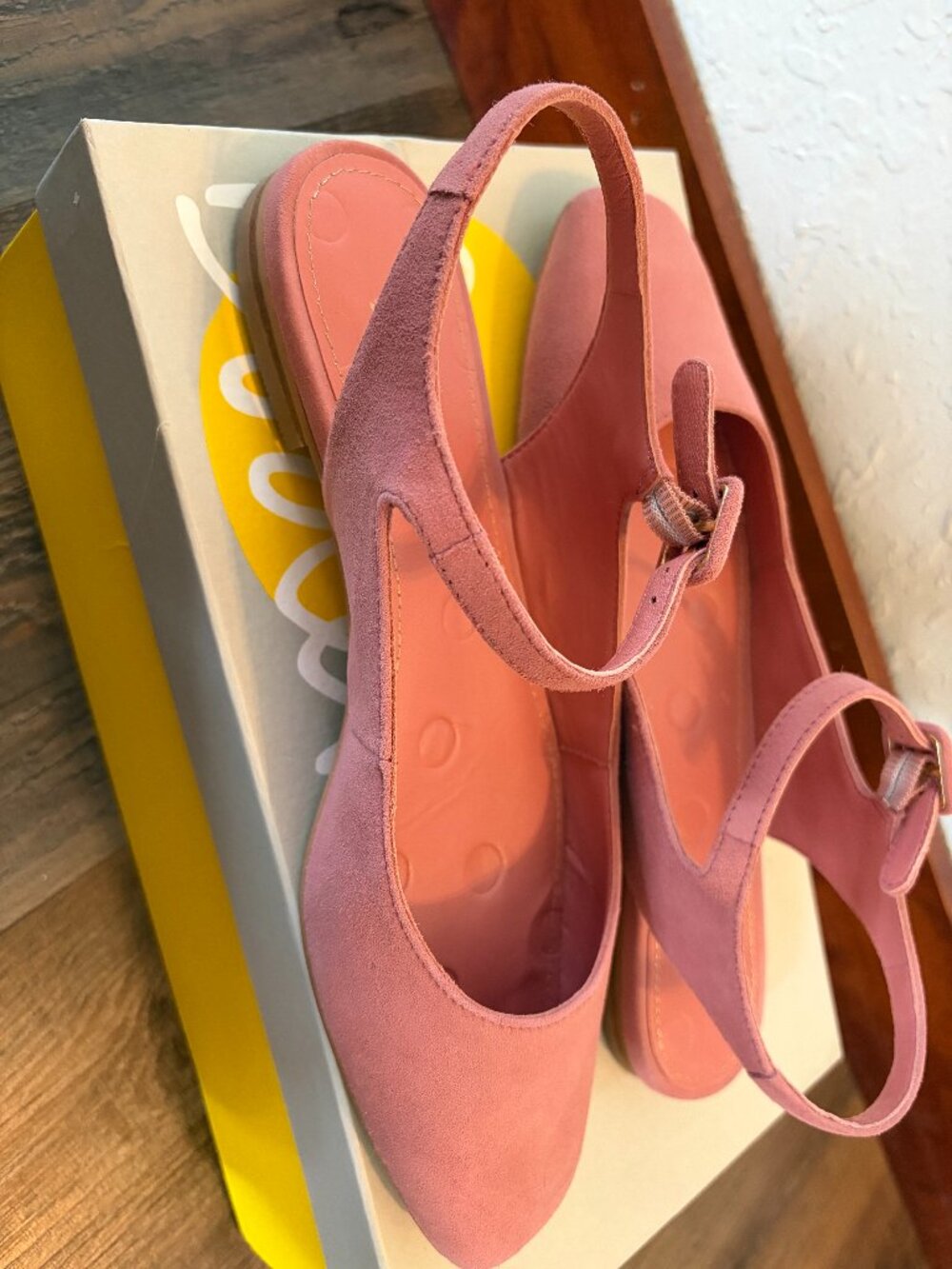 Boden Pink Slingback Sandals Shoes, size 7M